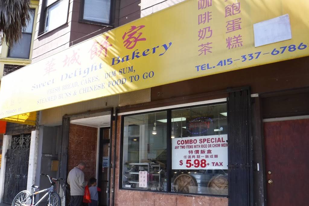 Sweet Delight Bakery | bakery | 1950, 4476 Mission St, San Francisco, CA 94112, USA | 4153376786 OR +1 415-337-6786
