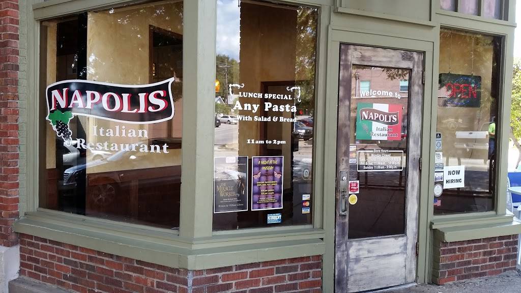 Napolis Italian Restaurant | restaurant | 28 E Broadway St, Sand Springs, OK 74063, USA | 9182451063 OR +1 918-245-1063