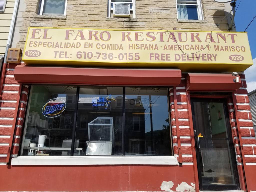 El Faro | restaurant | 1029 Chestnut St, Reading, PA 19602, USA | 6107360155 OR +1 610-736-0155