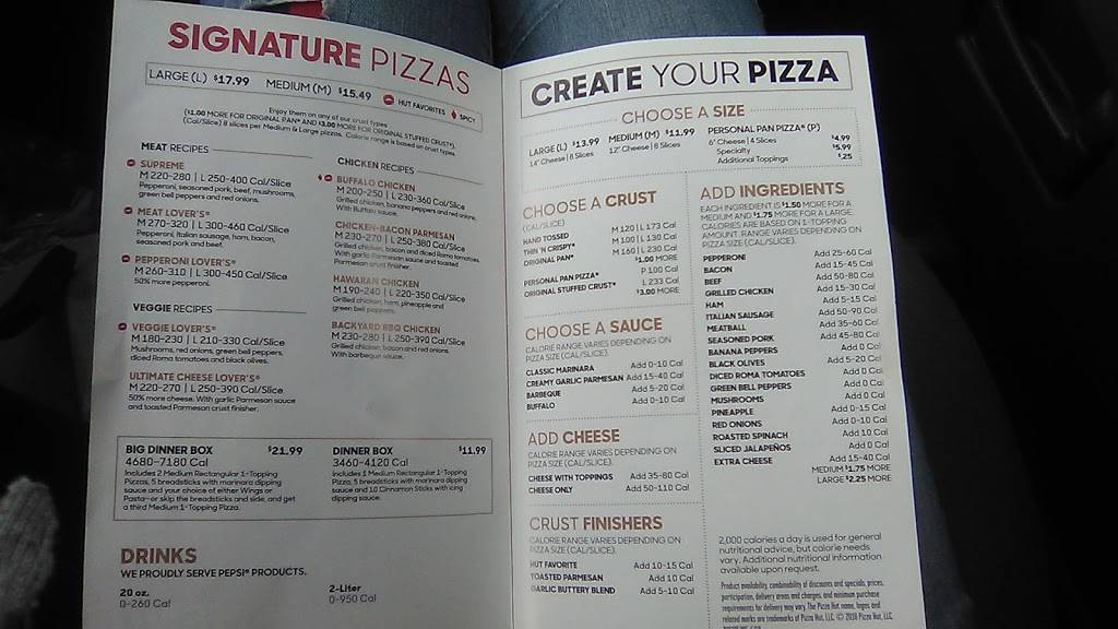 Pizza Hut | meal takeaway | 1310 W Industrial Blvd, Cumberland, MD 21502, USA | 3017220673 OR +1 301-722-0673