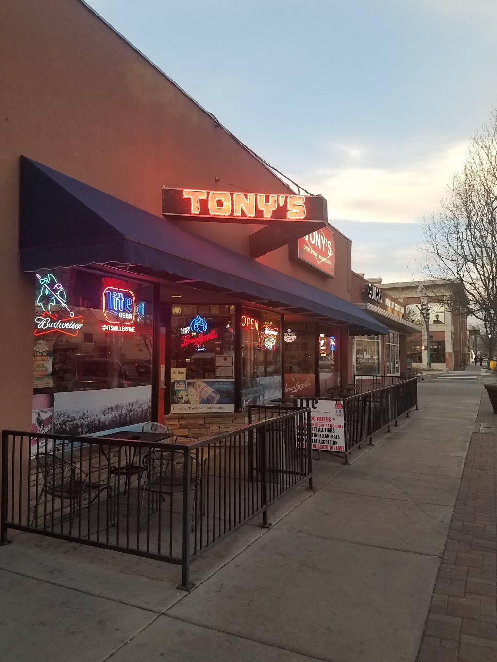 Tonys | restaurant | 326 N Tejon St #1224, Colorado Springs, CO 80903, USA | 7192286566 OR +1 719-228-6566