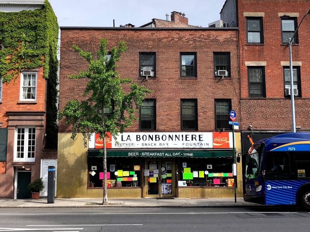 La Bonbonniere | restaurant | 28 8th Ave, New York, NY 10014, USA | 2127419266 OR +1 212-741-9266