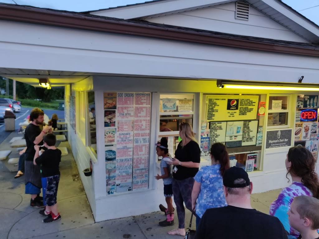 Haymans Dari Bar | restaurant | 103 W Main St, Hebron, OH 43025, USA | 7409285101 OR +1 740-928-5101