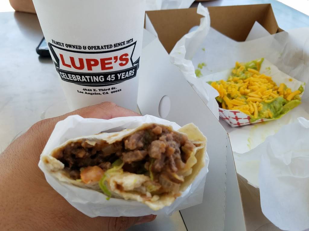 Lupes Burritos | meal takeaway | 4642 E 3rd St, Los Angeles, CA 90022, USA | 3232666881 OR +1 323-266-6881