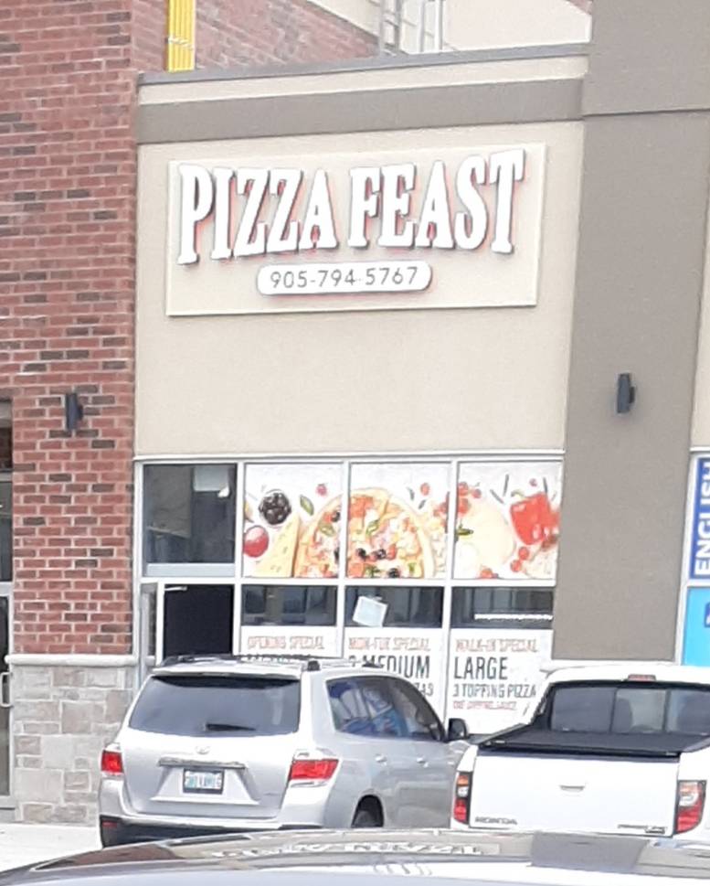 PIZZA FEAST | meal takeaway | 105-275 Gardenbrooke Trail, Brampton, ON L6P 4M6, Canada | 9057945767 OR +1 905-794-5767