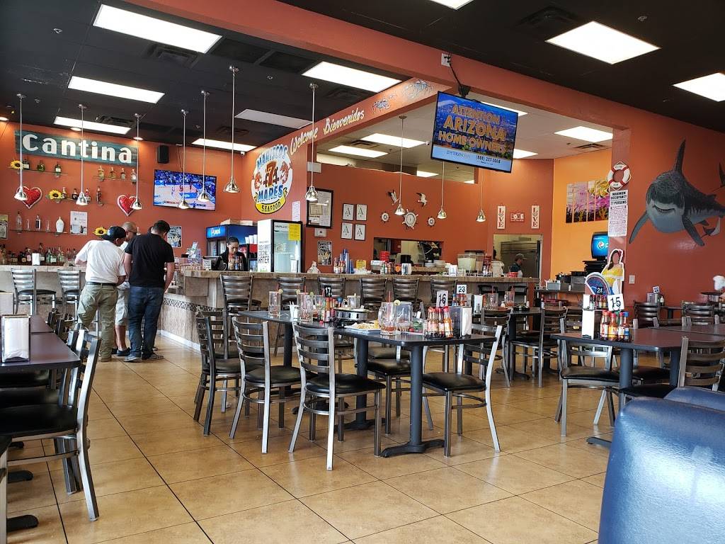 Mariscos 7 Mares | restaurant | 10740 W Lower Buckeye Rd, Tolleson, AZ 85353, USA | 6239366005 OR +1 623-936-6005
