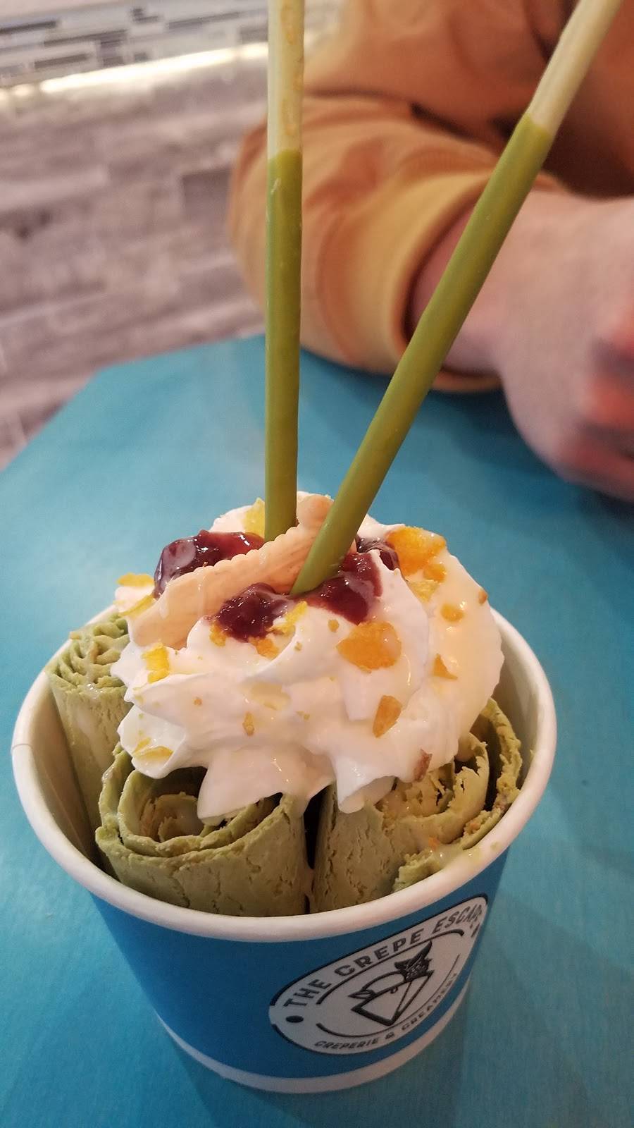 The Crepe Escape And Creamery | restaurant | 724 N Rolling Rd, Catonsville, MD 21228, USA | 4107882100 OR +1 410-788-2100