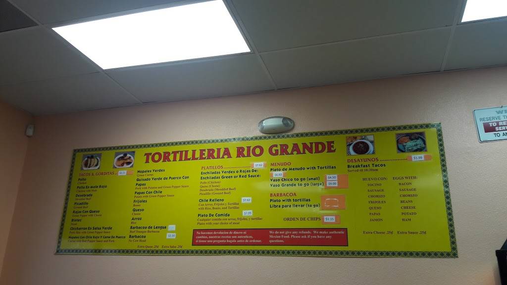 Tortilleria Rio Grande #2 | restaurant | 500 W William Cannon Dr, Austin, TX 78745, USA | 5123261341 OR +1 512-326-1341