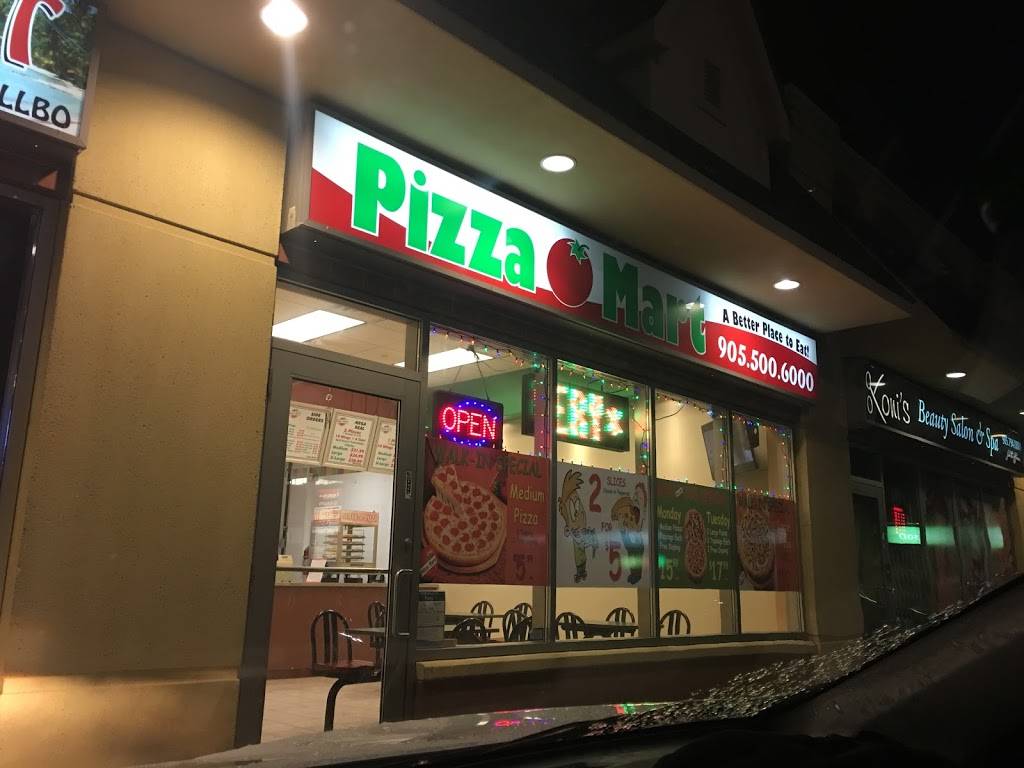 Pizza Mart | restaurant | 4550 Ebenezer Rd, Brampton, ON L6P 2R2, Canada | 9055006000 OR +1 905-500-6000