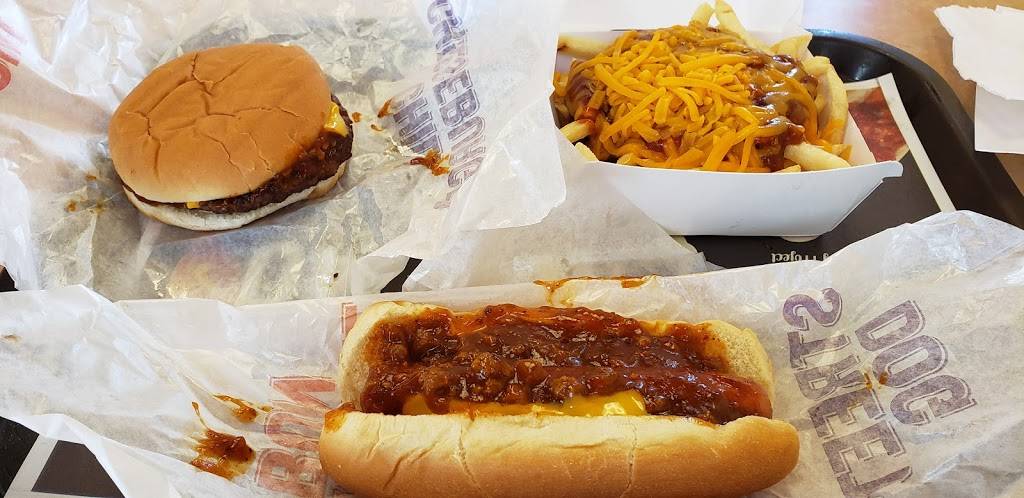 Wienerschnitzel | restaurant | 1441 N Zaragoza Rd, El Paso, TX 79936, USA | 9158499800 OR +1 915-849-9800