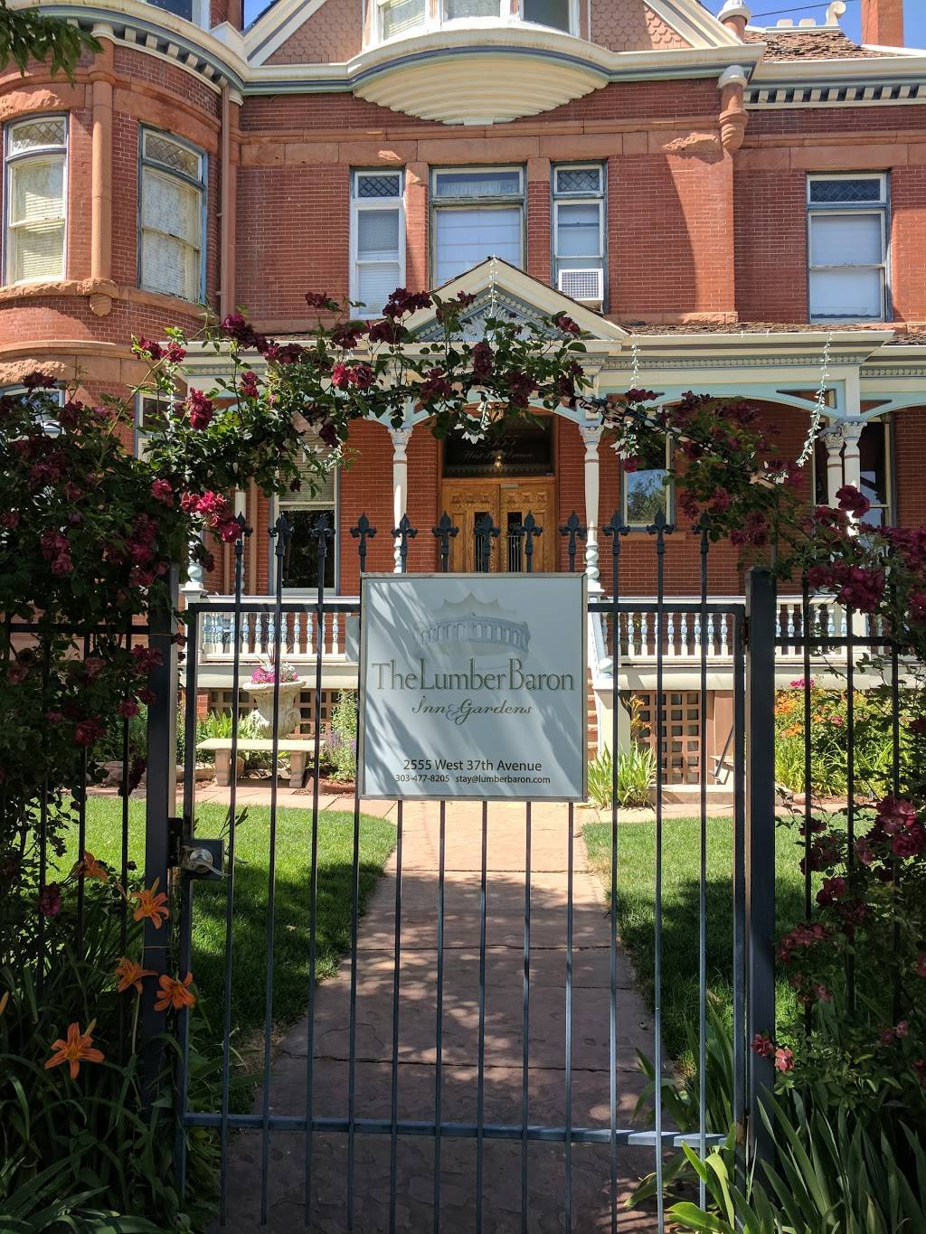 The Lumber Baron Inn & Gardens | cafe | 2555 W 37th Ave, Denver, CO 80211, USA | 3034778205 OR +1 303-477-8205