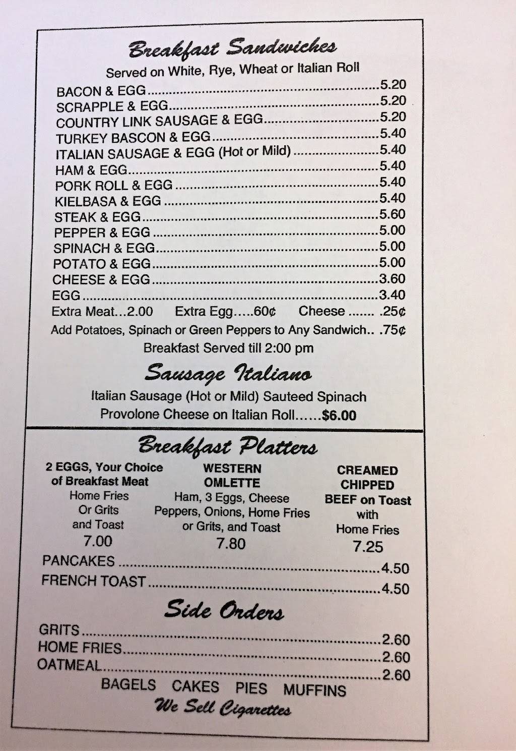 Franks Breakfast & Lunch | restaurant | 2433 South Columbus Blvd, on the, North Access Road, Philadelphia, PA 19148, USA | 2153398840 OR +1 215-339-8840