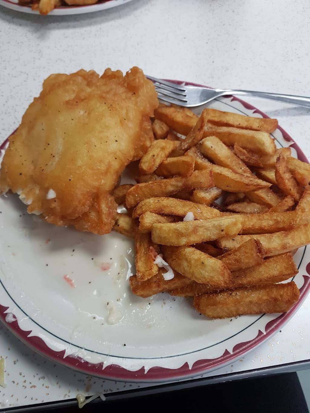 Queensway Fish And Chips | restaurant | 1236 The Queensway, Etobicoke, ON M8Z 1S2, Canada | 4162527061 OR +1 416-252-7061