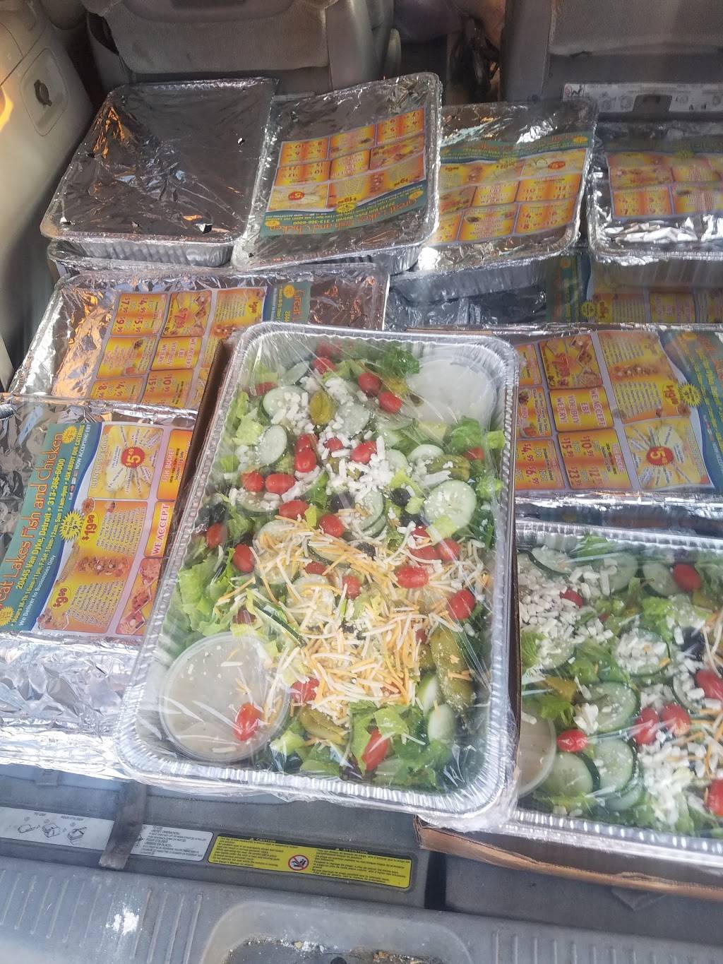 Great Lakes Fish and Chicken | restaurant | 20445 Van Dyke Ave, Detroit, MI 48234, USA | 3133666000 OR +1 313-366-6000