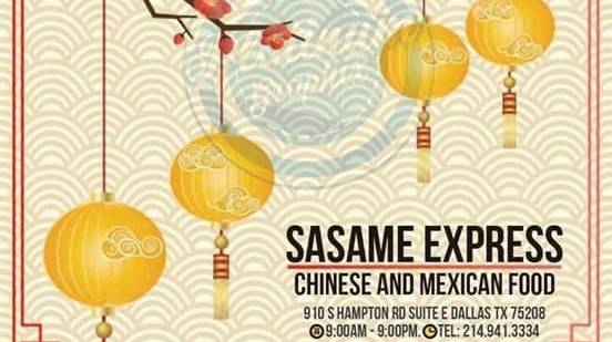 Sesame Express | restaurant | 910 S Hampton Rd suite E, Dallas, TX 75208, USA | 2149413334 OR +1 214-941-3334