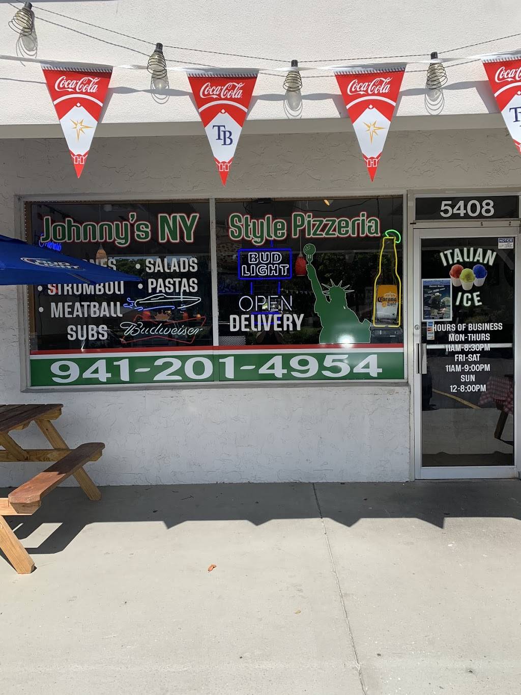 johnnys new york style pizzeria | restaurant | 5408 26th St W, Bradenton, FL 34207, USA | 9412014954 OR +1 941-201-4954