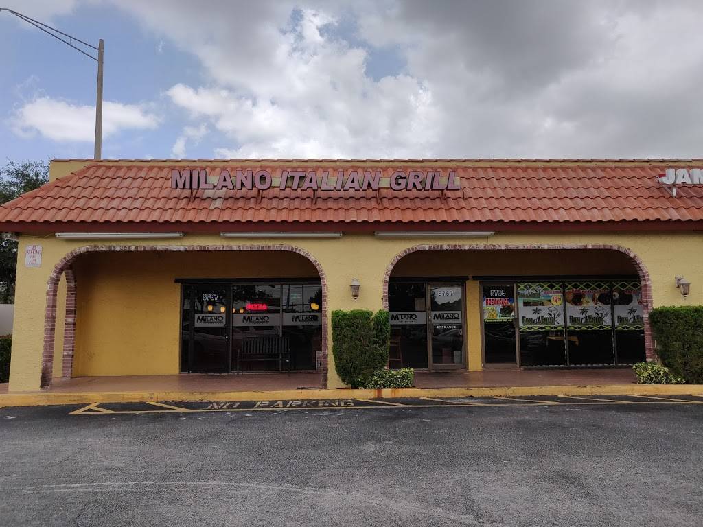 Milano Italian Grill | restaurant | 8767 NW 57th St, Tamarac, FL 33351, USA | 9545821111 OR +1 954-582-1111