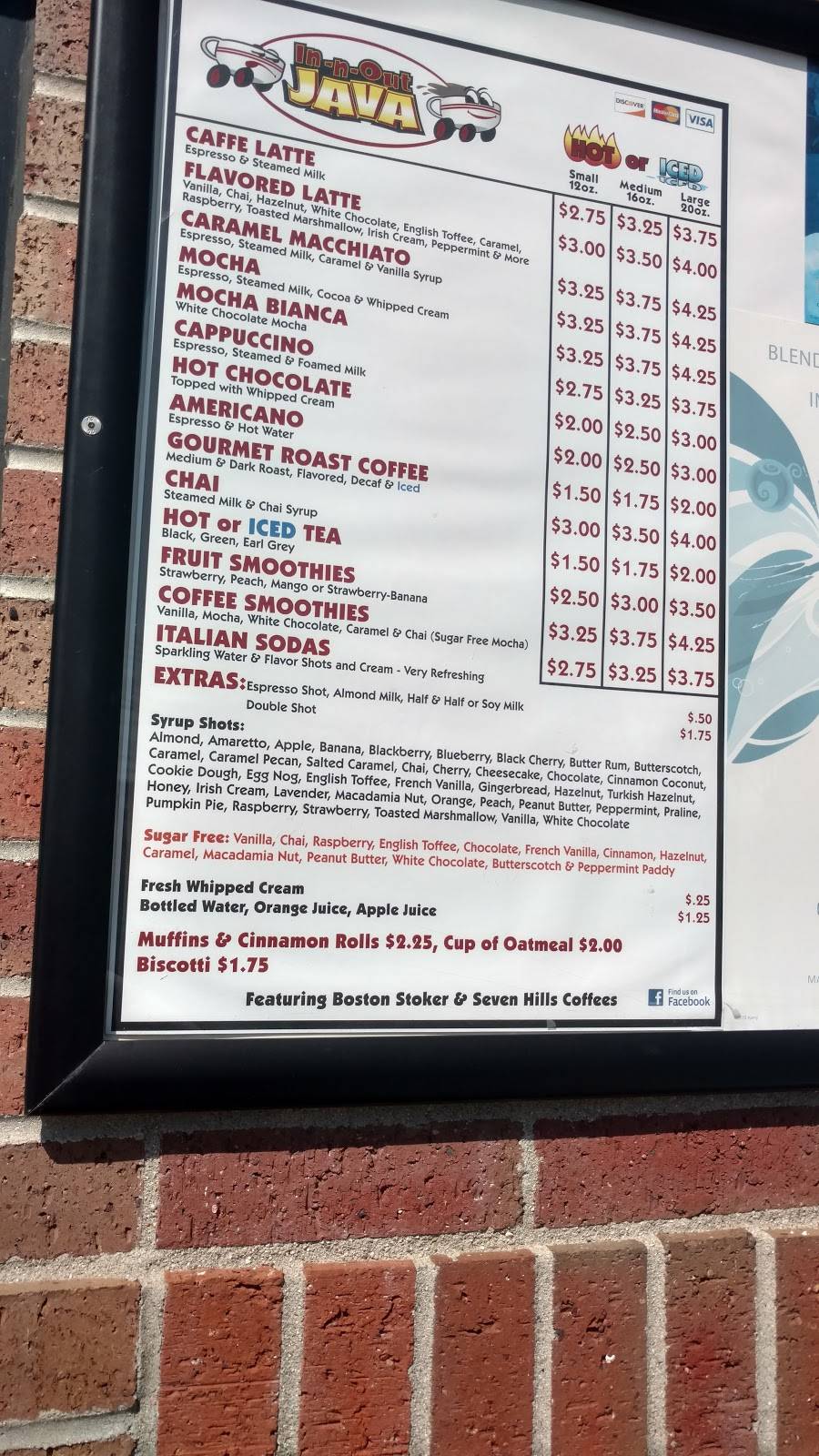 In-n-Out Java | cafe | 2244 Wilmington Pike, Kettering, OH 45420, USA | 9375108982 OR +1 937-510-8982