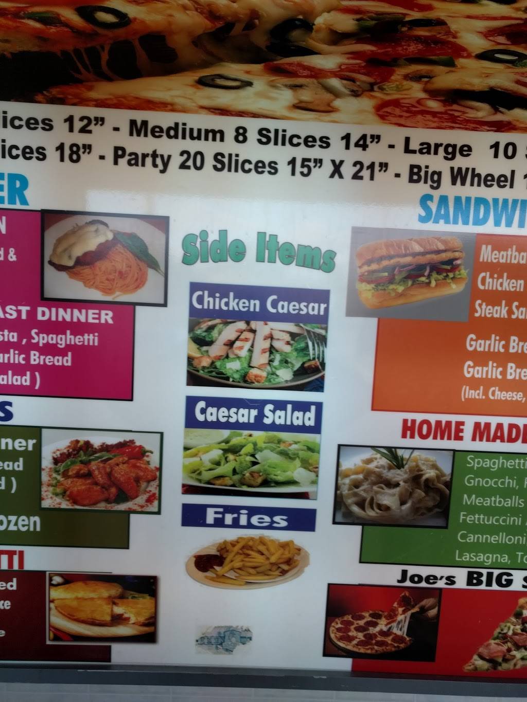 Joes Pizzeria And Spaghetti House | restaurant | 51 McMurchy Ave S, Brampton, ON L6Y 1Y5, Canada | 9054591109 OR +1 905-459-1109