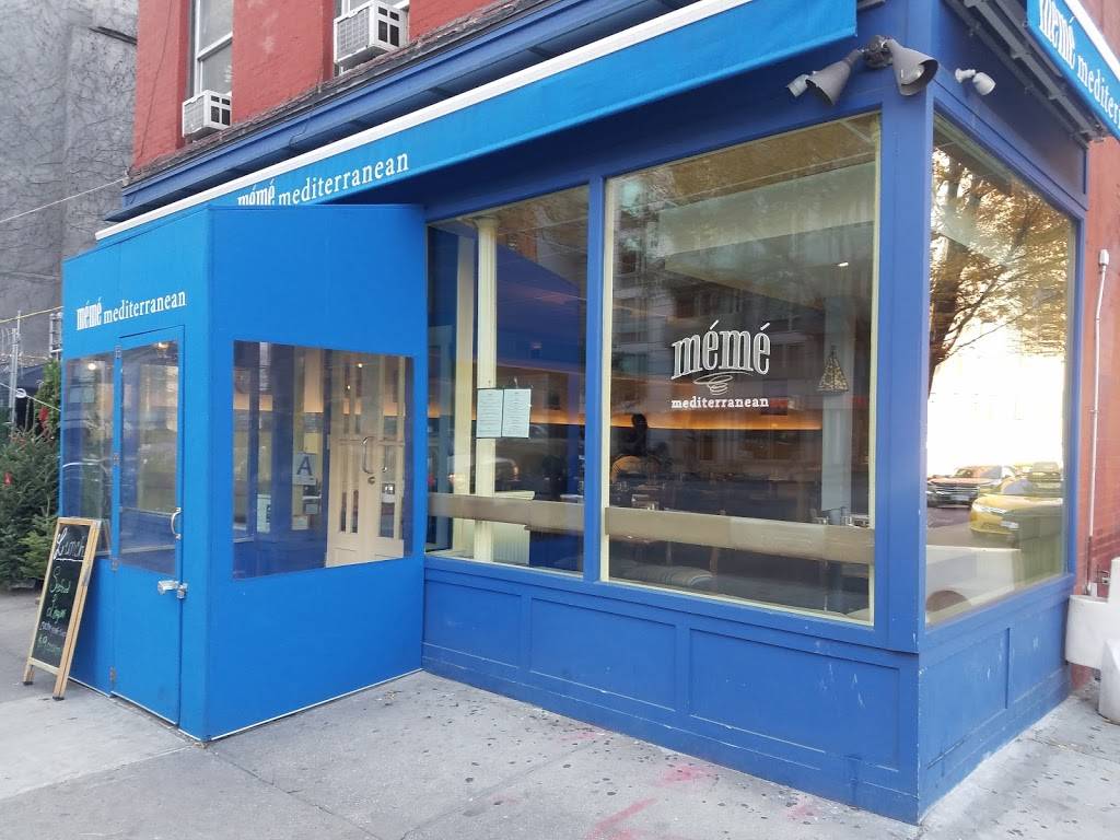 Mémé Mediterranean | restaurant | 607 10th Ave, New York, NY 10036, USA | 9172620827 OR +1 917-262-0827