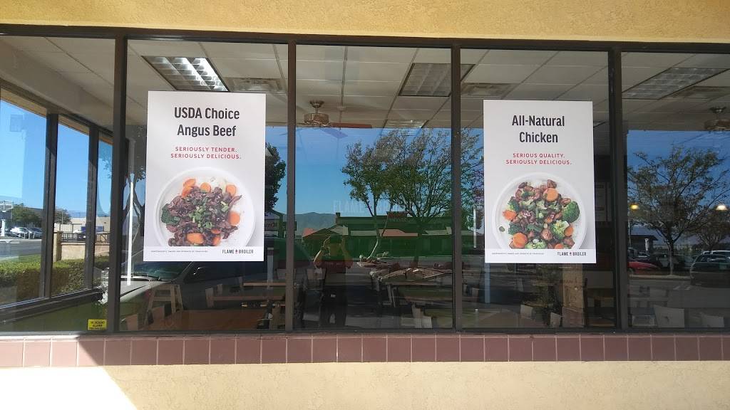 The Flame Broiler | restaurant | 16922 Main St, Hesperia, CA 92345, USA | 7609485555 OR +1 760-948-5555