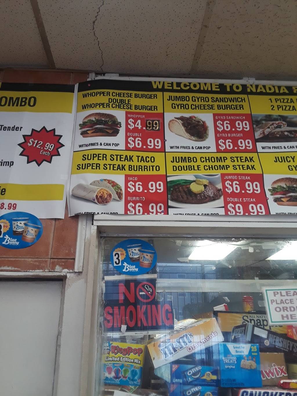 Nadia Fish & Chicken | restaurant | 3822, 2704 E 75th St, Chicago, IL 60649, USA | 7739331500 OR +1 773-933-1500