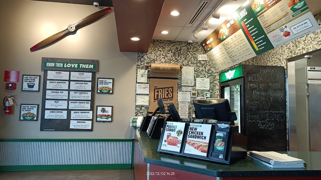 Wingstop | restaurant | 8001 S Jackson Rd Ste 6, Pharr, TX 78577, USA | 9568439494 OR +1 956-843-9494