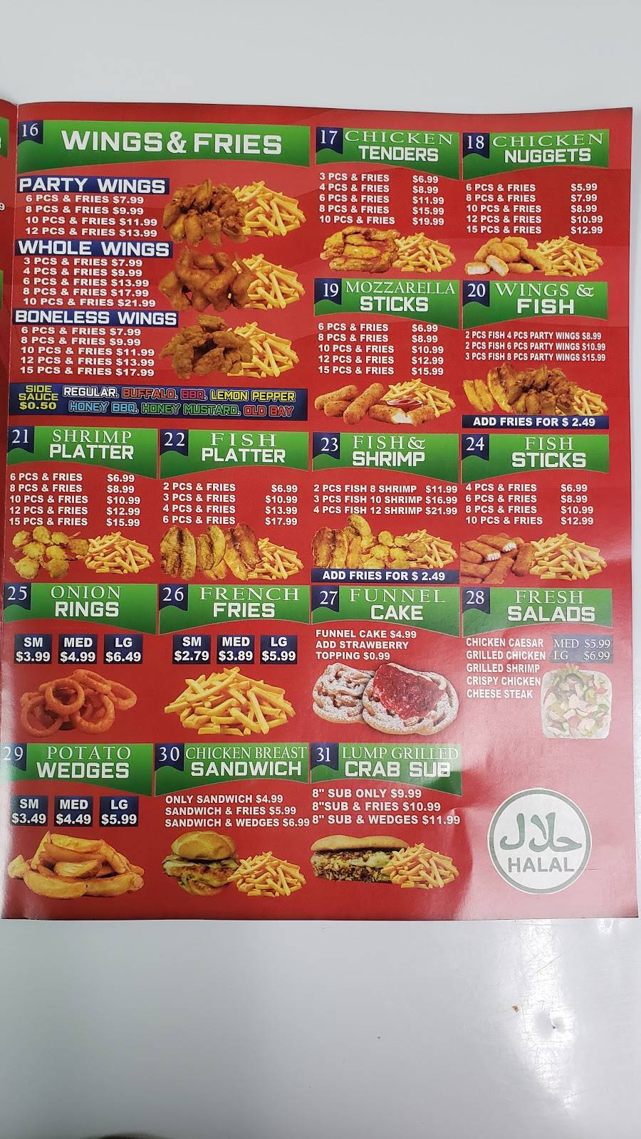 Halal American kitchen cafe | restaurant | Eastpoint Mall, Baltimore, MD 21224, USA | 4102841580 OR +1 410-284-1580