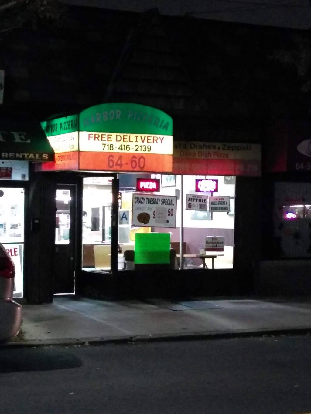 Harbor Pizza | restaurant | 2345, 6460 Dry Harbor Rd, Flushing, NY 11379, USA | 7184162139 OR +1 718-416-2139