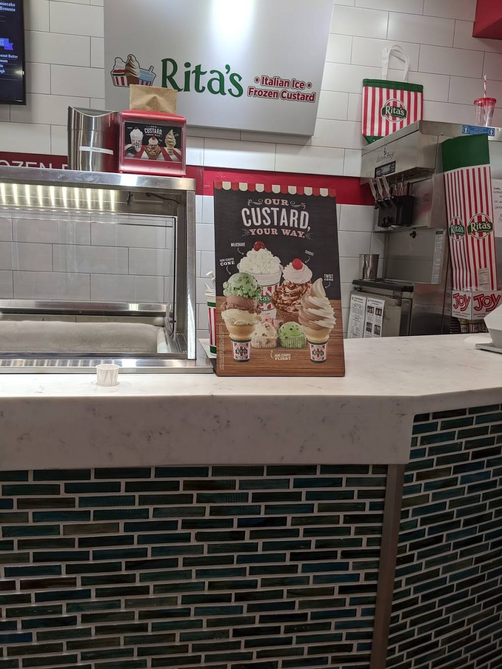Ritas Italian Ice & Frozen Custard | restaurant | 9461 Harding Ave, Surfside, FL 33154, USA | 3056145355 OR +1 305-614-5355