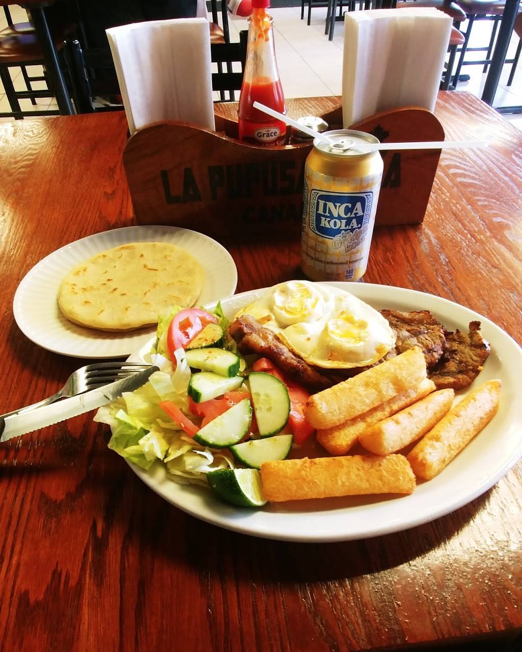 La Pupusa Loka | restaurant | 889 Wilson Ave, North York, ON M3K 1E6, Canada | 4163985652 OR +1 416-398-5652