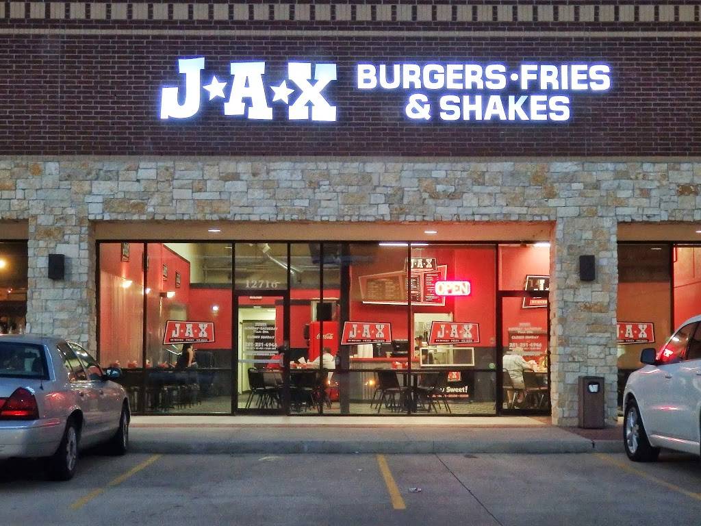 JAX Burgers Fries & Shakes | restaurant | 12714 Grant Rd, Cypress, TX 77429, USA | 2812514946 OR +1 281-251-4946