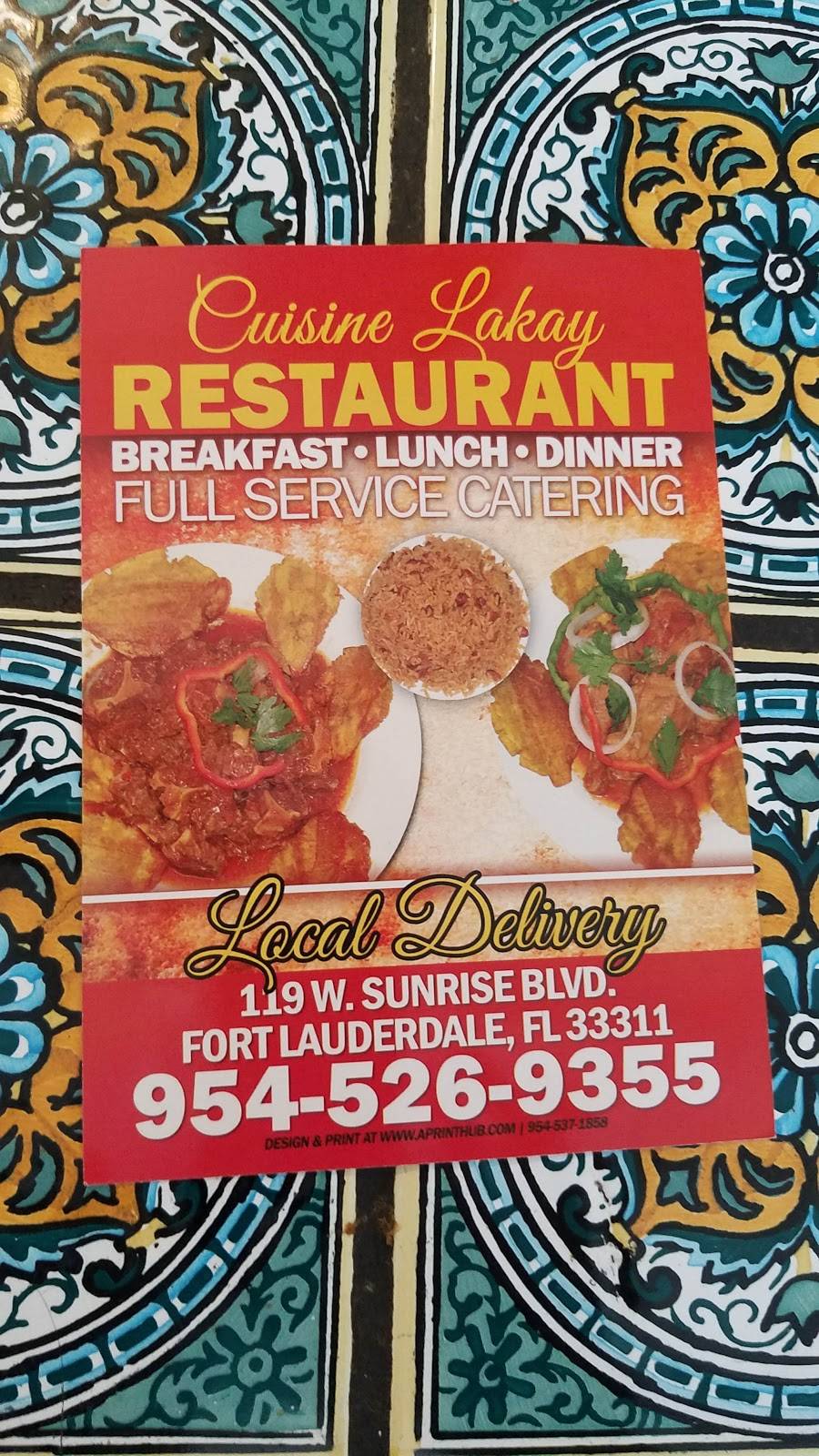 Cuisine Lakay | restaurant | 119 W Sunrise Blvd, Fort Lauderdale, FL 33311, USA | 9545269355 OR +1 954-526-9355
