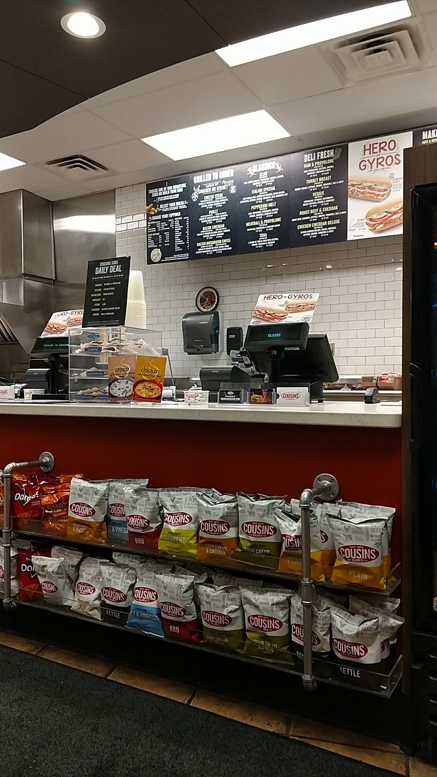 Cousins Subs | meal takeaway | 442 Falls Rd #106, Grafton, WI 53024, USA | 2623753939 OR +1 262-375-3939