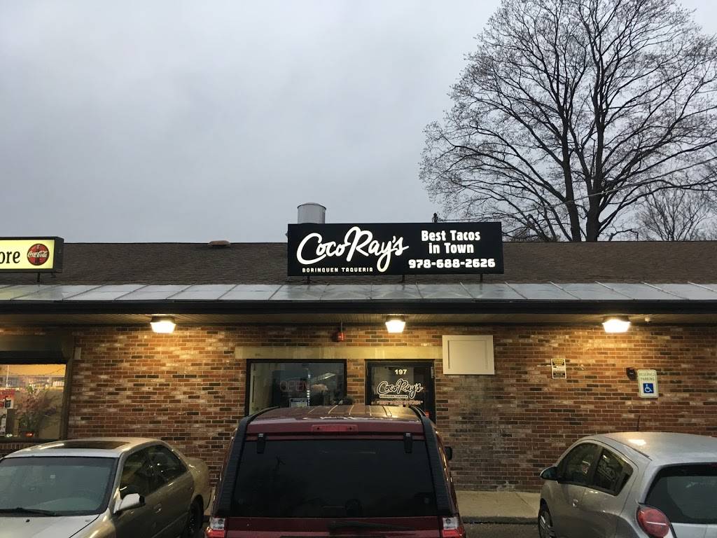 CocoRays | restaurant | 197 Parker St, Lawrence, MA 01843, USA | 9786882626 OR +1 978-688-2626