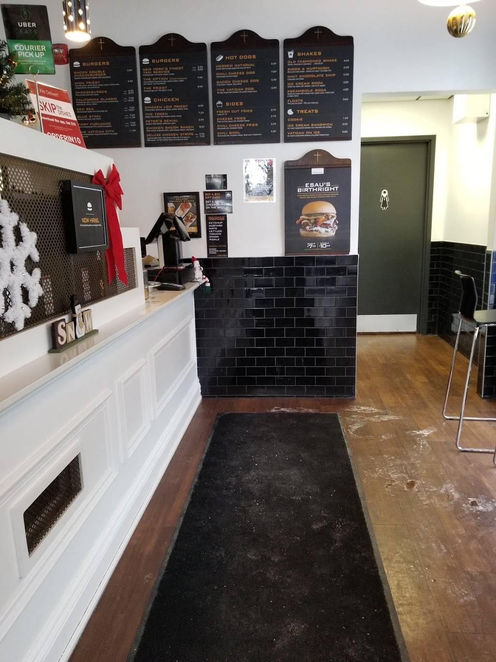 The Burgers Priest | restaurant | 129 Lakeshore Rd E, Mississauga, ON L5G 1E5, Canada | 9059907300 OR +1 905-990-7300