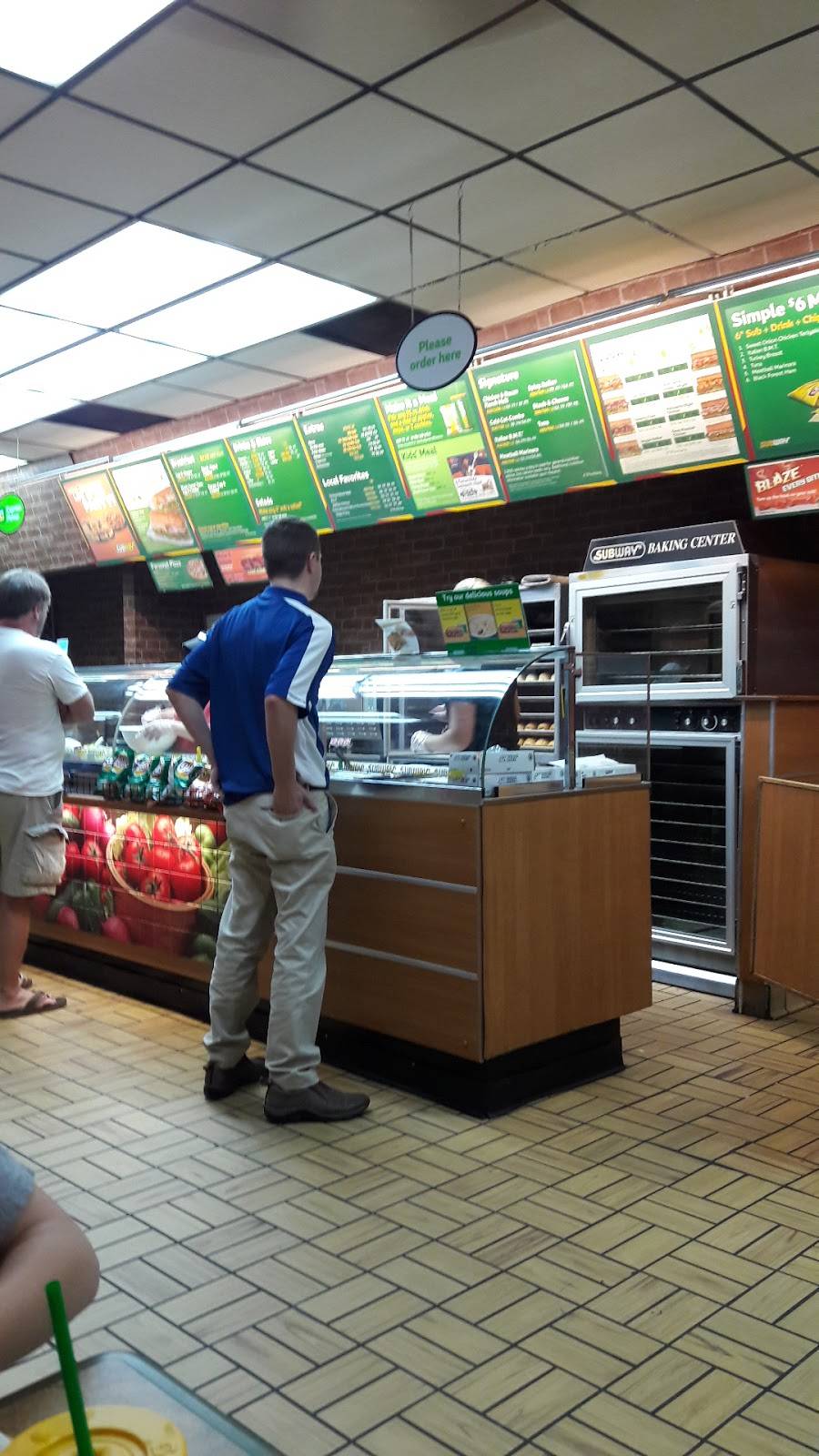 Subway | restaurant | 727 W Main St, Monteagle, TN 37356, USA | 9319247827 OR +1 931-924-7827