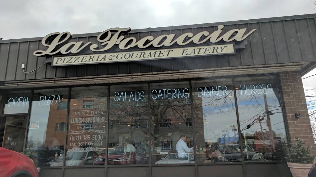La Focaccia | restaurant | 64 Broadhollow Rd, Melville, NY 11747, USA | 6313855000 OR +1 631-385-5000