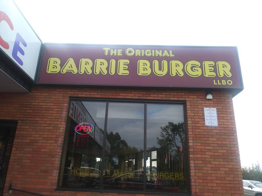 Barrie Burger | restaurant | 409 Yonge St, Barrie, ON L4N 4E1, Canada | 7057259700 OR +1 705-725-9700