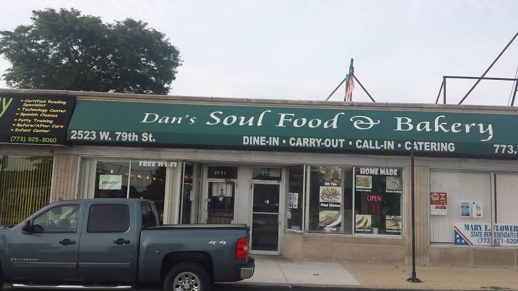 Dans Soul Food & Bakery | bakery | 2523 W 79th St, Chicago, IL 60652, USA | 7737376695 OR +1 773-737-6695