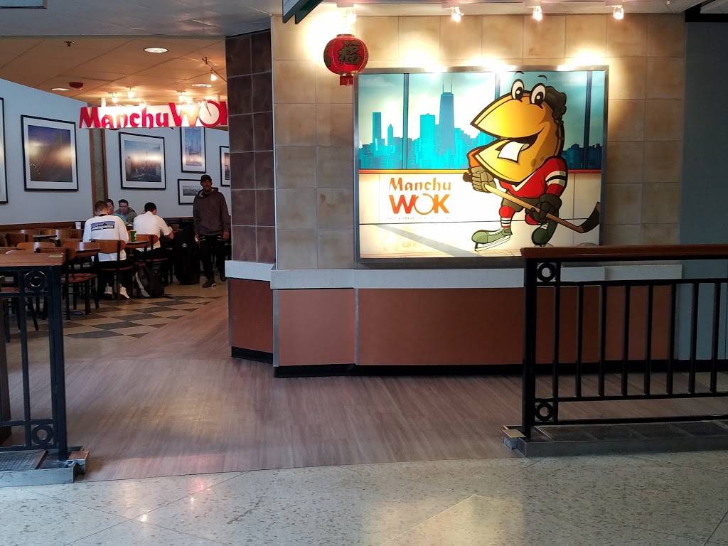 Manchu Wok | restaurant | 10000 West OHare Avenue, Terminal 3, Rotunda - Food Court, Chicago, IL 60666, USA | 7736862715 OR +1 773-686-2715