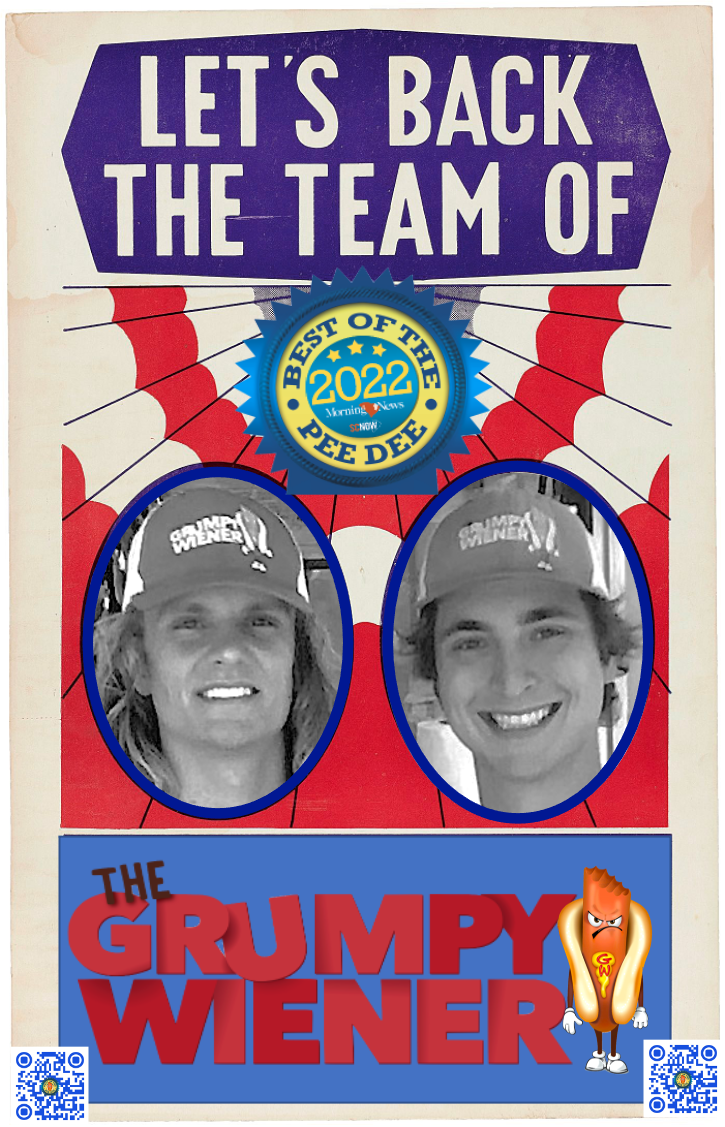 The Grumpy Wiener | restaurant | 633 E Ashby Rd, Quinby, SC 29506, USA | 8433257722 OR +1 843-325-7722