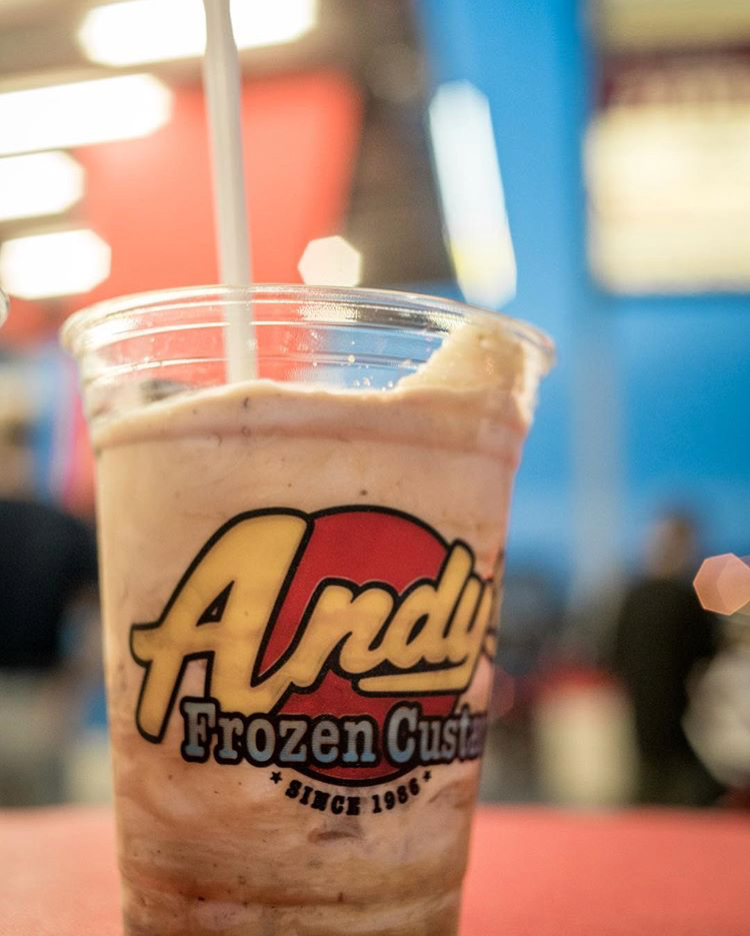 Andys Frozen Custard | restaurant | 11575 Frisco St, Frisco, TX 75033, USA | 4692197565 OR +1 469-219-7565