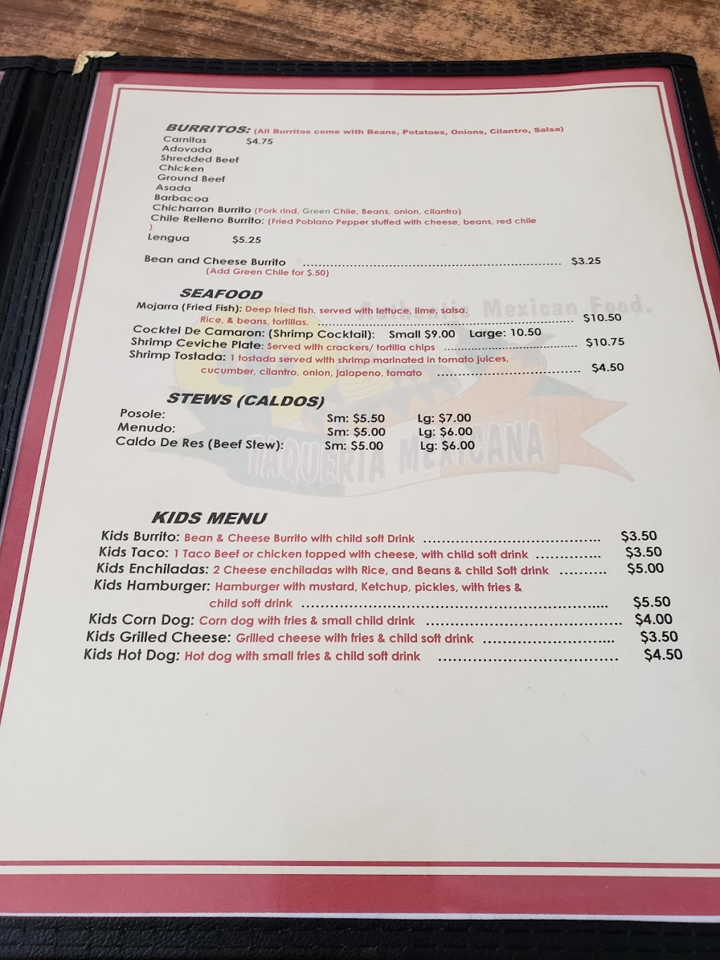 Taqueria Mexicana | restaurant | 415 Lomas Blvd NE, Albuquerque, NM 87102, USA | 5052425590 OR +1 505-242-5590