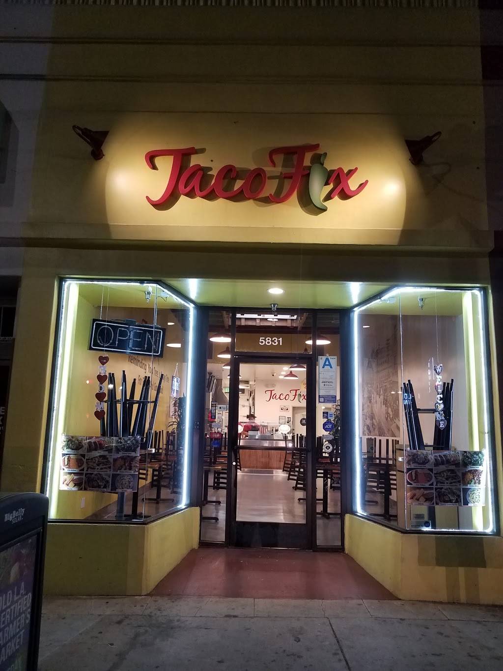 Taco Fix Restaurant | restaurant | 5831 N Figueroa St, Los Angeles, CA 90042, USA | 3237396697 OR +1 323-739-6697
