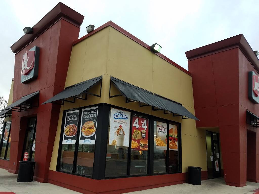 Jack in the Box | restaurant | 506 New Valley Hi Dr, San Antonio, TX 78227, USA | 2106735582 OR +1 210-673-5582