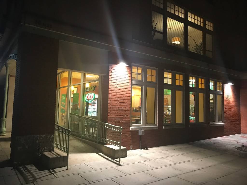 Subway | restaurant | 30 Park Ave, Rutherford, NJ 07070, USA | 2013404237 OR +1 201-340-4237