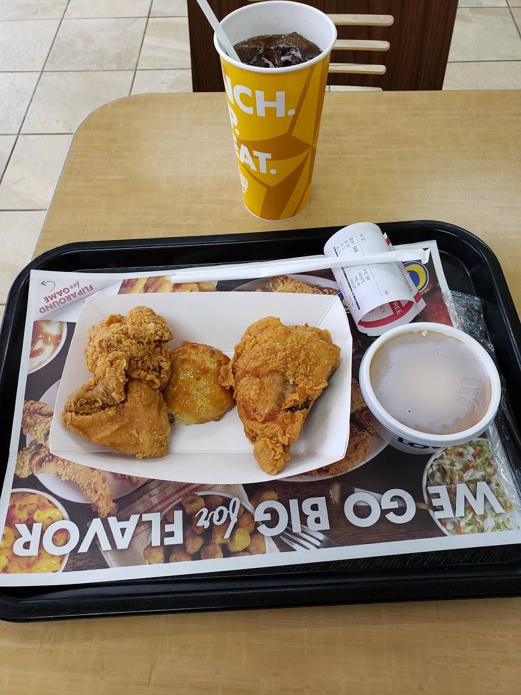 Churchs Chicken | restaurant | 7360 TX-78, Sachse, TX 75048, USA | 9724298585 OR +1 972-429-8585