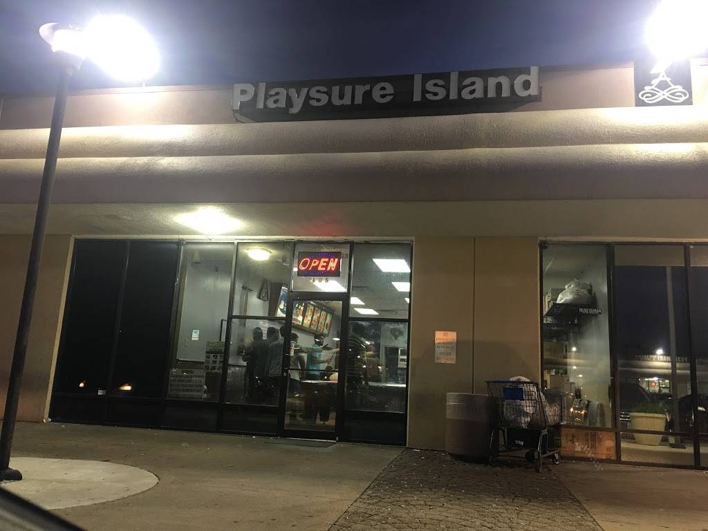 Playsure Island | restaurant | 11246 S Wilcrest Dr #105, Houston, TX 77099, USA | 2815688900 OR +1 281-568-8900
