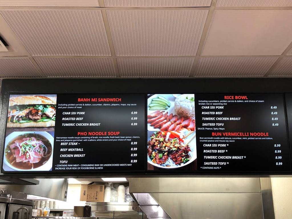 Hieu Bowl | restaurant | 3701 Hillsborough St, Raleigh, NC 27607, USA | 9194247868 OR +1 919-424-7868